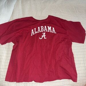League 91 Alabama cropped t shirt size XL